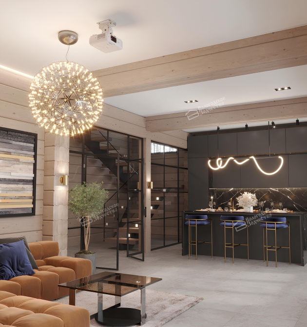 Дом из клееного бруса VZ-342